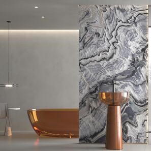 Lastra Silver Stream-Laminate Super Rock Design