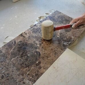 Adesivo per marmo e granito - Weber Marmo Plus, 25 kg