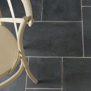 Ardesia Nera Spazzolata – Set a Modulo Francese, 1 cm