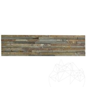 Pannello ardesia Multi Stripes, 15 x 60 cm