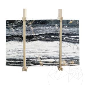 Lastre di marmo Azur Black Lucidato, 2 cm