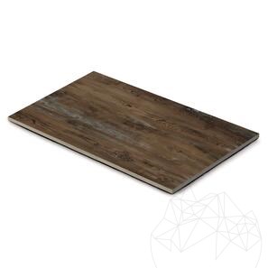 Pietra sinterizzata L'ALTRA PIETRA Bosco Tabula Scura, 40 X 80 X 2 cm, R11 - Antiscivolo per uso esterno