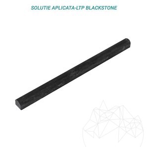 M2 Marmo nero perline, 2 x 2 x 30.5 cm