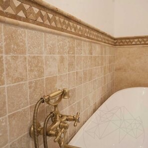 Modanatura Classic Travertine M1, 2 x 2 x 30,5 cm