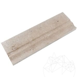 Travertino classico M10 Modanatura 10 x 30,5 x 2 cm