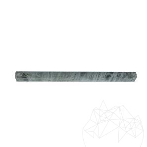 Modanatura M2 di marmo verde Teos 2 x 2.3 x 30.5 cm