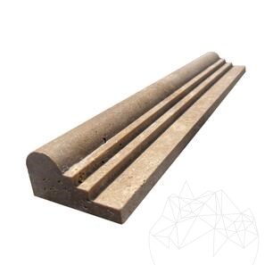 Noce Travertino M7 Modanatura 2.5 x 6 x 30.5 cm