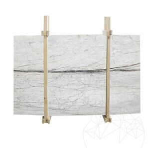 Bianco Paradiso Marble Polished Slab, 2 cm
