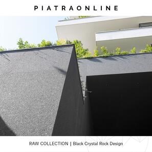Lastra di Granito Black Crystal Rock Design 3CM