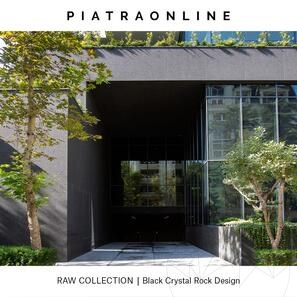 Lastra di Granito Black Crystal Rock Design 3CM