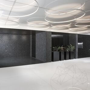 Lastra di Granito Black Diamond Lineal Extreme Dark Design 3CM