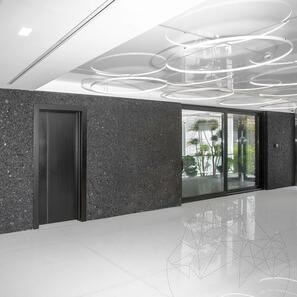 Lastra di Granito Black Diamond Lineal Extreme Dark Design 3CM