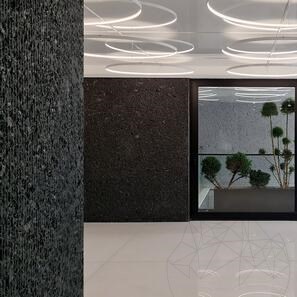 Lastra di Granito Black Diamond Lineal Extreme Dark Design 3CM