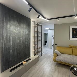 Lastra di Granito Black Forest Lineal Design 3CM