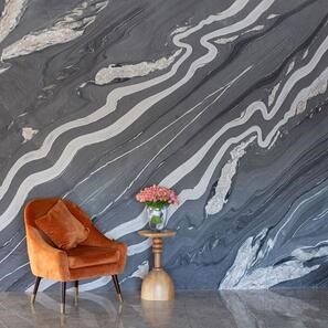 Lastra di Granito Black Horse Rock Design 2CM