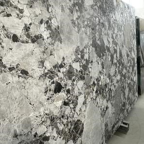 Lastra di Marmo Breccia Nero Idro 2 cm