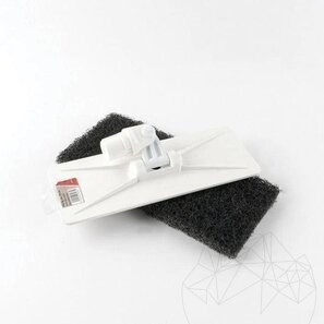LTP Profesional Black Emulsifying Pad - Pulisce le superfici strutturate (rimuove sporco, adesivo, stucco)