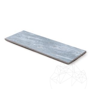 Pietra sinterizzata L'ALTRA PIETRA Cervino Grey, 40 X 120 X 2 cm, R11 - Antiscivolo per uso esterno