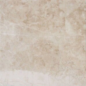 Piatto doccia in marmo cappuccino ULTRA PLAT, 90 x 90 x 3 cm