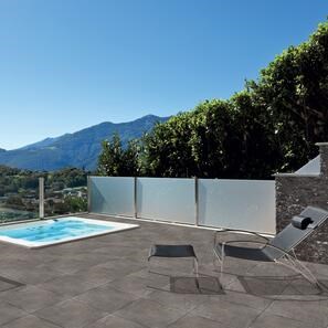 Pietra sinterizzata L'ALTRA PIETRA Cemento Black, 60 X 60 X 2 cm, R11 - Antiscivolo per uso esterno