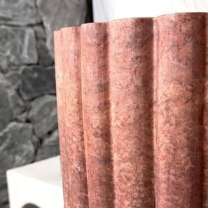 Lavandino Scarlet Freestanding Travertino rosso oppio