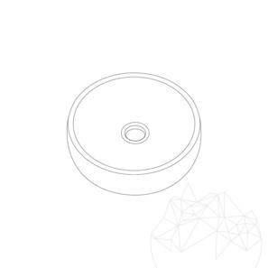 Lavello Matia RS-5, 42 x 15 cm - Materiale personalizzato