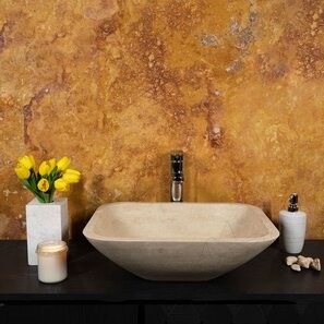 Matia Lavello Travertino Classico BRTA, 50 x 40 x 13 cm