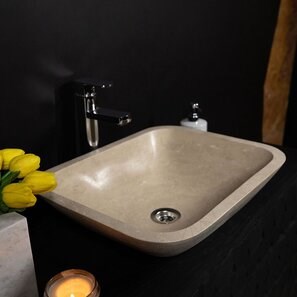 Matia Lavello Travertino Classico BRTA, 50 x 40 x 13 cm