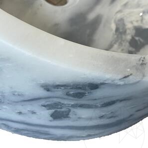 Lavabo da bagno Matia in marmo blu oceano RS-22