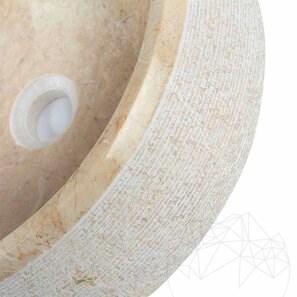 Lavabo in marmo Matia Light Beige RS-24