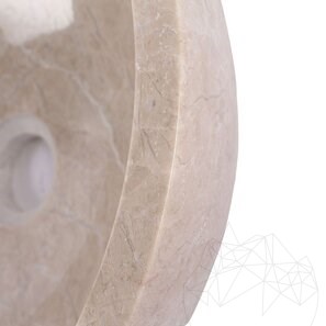 Lavello in marmo Matia Beige chiaro RS-8