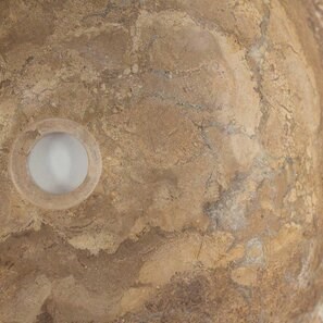 Lavabo Matia in travertino Milk RS-24