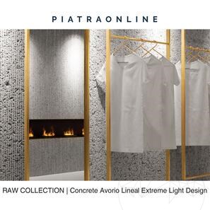 Lastra di Granito Concrete AvorioLineal Extreme Light Design 2CM
