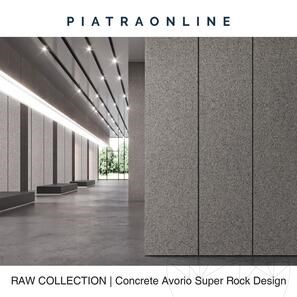 Lastra di Granito Concrete Avorio Super Rock Design 3CM