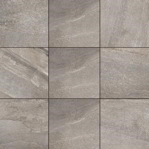 Pietra sinterizzata L'ALTRA PIETRA Etna Dark Grey, 60 X 60 X 2 cm, R11 - Antiscivolo per uso esterno