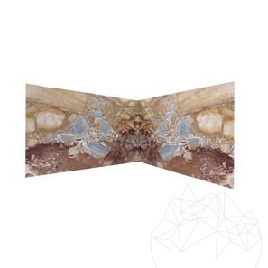 Lastra di marmo levigata Earth Blue, 2 cm