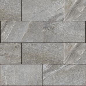 Pietra sinterizzata L'ALTRA PIETRA Etna Dark Grey, 40 X 80 X 2 cm, R11 - Antiscivolo per uso esterno