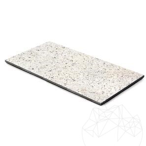 Pietra sinterizzata L'ALTRA PIETRA Fortezza White G, 60 X 120 X 2 cm, R11 - Antiscivolo per uso esterno
