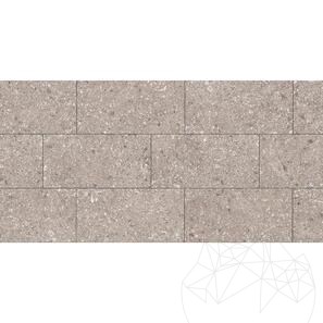 Pietra sinterizzata L'ALTRA PIETRA Fortezza Ceppo, 60  X 120 X 2 cm, R11 - Antiscivolo per uso esterno