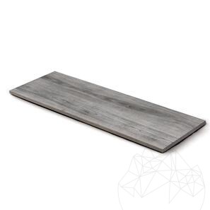 Pietra sinterizzata L'ALTRA PIETRA Harena Holz Grigio, 40 X 120 X 2 cm, R11 - Antiscivolo per uso esterno