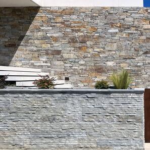 Pannello di rivestimento in ardesia Kavala X-Long 3D 15 cm x (30-150 cm)