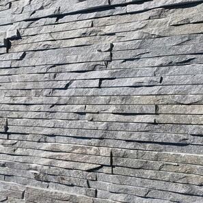 Pannello di rivestimento in ardesia Kavala X-Long 3D 15 cm x (30-150 cm)