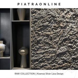 Lastra in Granito Kosmus Silver Lava Design 2CM