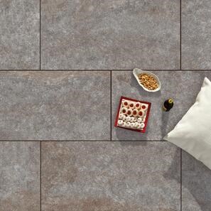 Pietra sinterizzata L'ALTRA PIETRA Colosseo Porfido Lavis, 60 X 120 X 2 cm, R11 - Antiscivolo per uso esterno