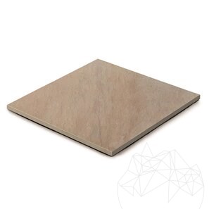 Pietra sinterizzata L'ALTRA PIETRA Colosseo Quarzite Gialla, 60 X 60 X 2 cm, R11 - Antiscivolo per uso esterno