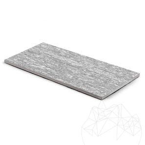 Pietra sinterizzata L'ALTRA PIETRA Fortezza Snow Alps, 60 X 120 X 2cm, R11 - Antiscivolo per uso esterno