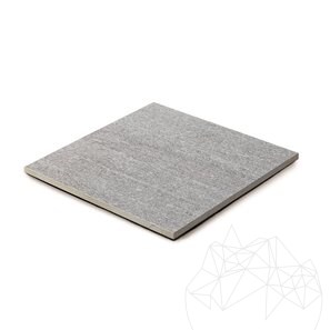 Pietra sinterizzata L'ALTRA PIETRA Luserna Bagnolo, 60 X 60 X 2 cm, R11 - Antiscivolo per uso esterno