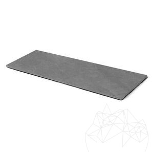 Pietra sinterizzata L'ALTRA PIETRA  Museo Ardesia Grigia, 40 X 120 X 2 cm, R11 - Antiscivolo per uso esterno