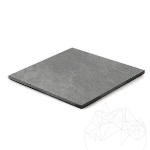 Pietra sinterizzata L'ALTRA PIETRA Museo Ardesia Grigia, 60 X 60 X 2cm, R11 - Antiscivolo per uso esterno