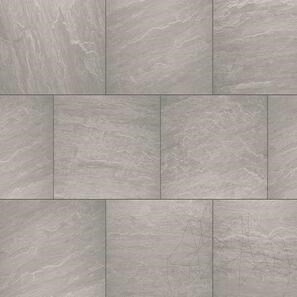 Pietra sinterizzata L'ALTRA PIETRA Tempio Kandla Grey, 60 X 60 X 2 cm, R11 - Antiscivolo per uso esterno